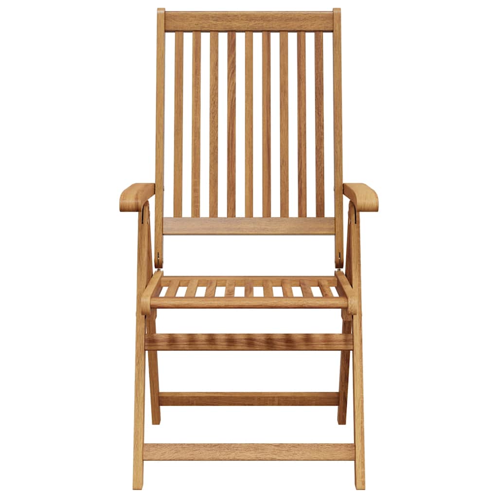 Klappstoler 4 stk heltre akasie vidaXL