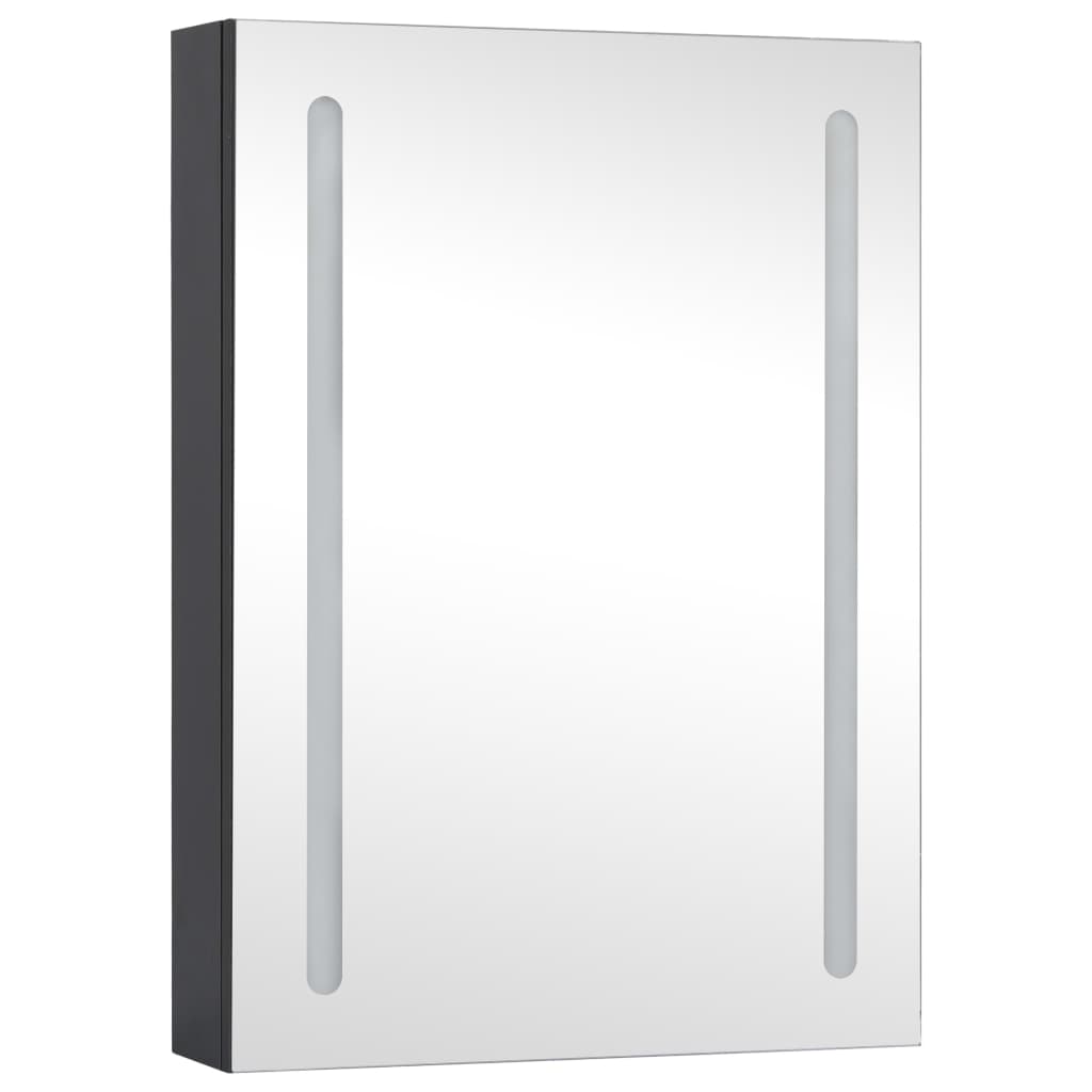 LED-speilskap til bad 50x13x70 cm