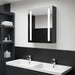 LED-speilskap til bad 50x13x70 cm