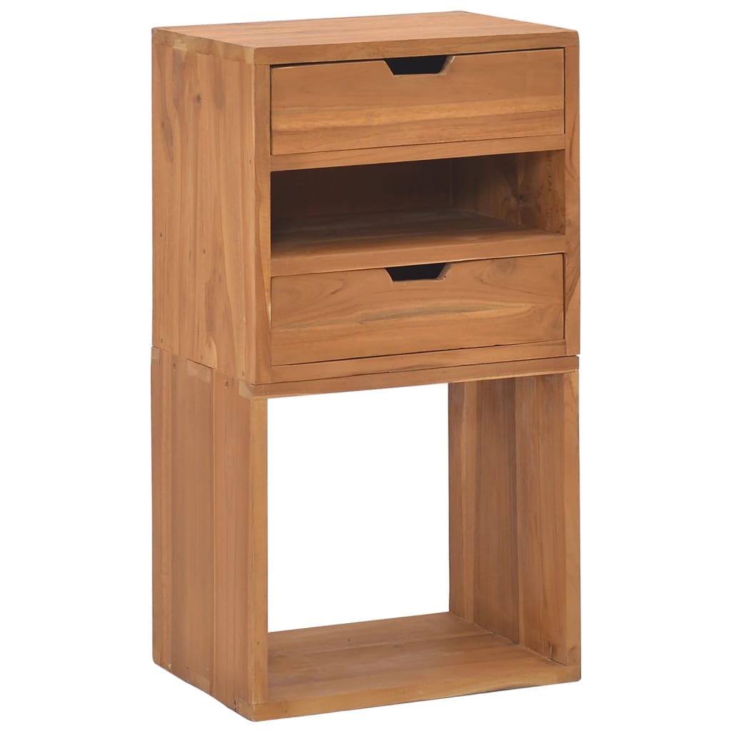 Oppbevaringsskap 40x30x76 cm heltre teak