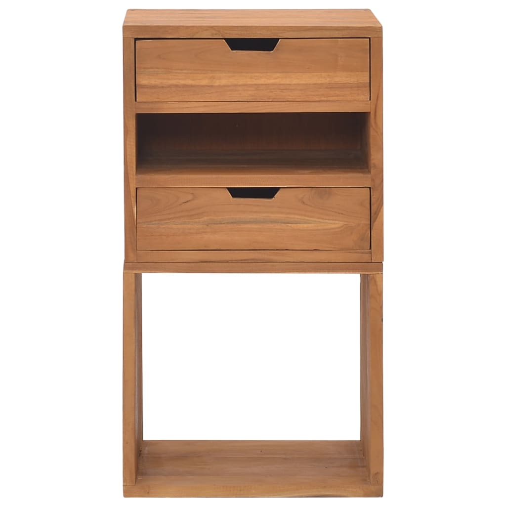 Oppbevaringsskap 40x30x76 cm heltre teak