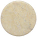 Bordplate kremhvit Ø40x2,5 cm marmor
