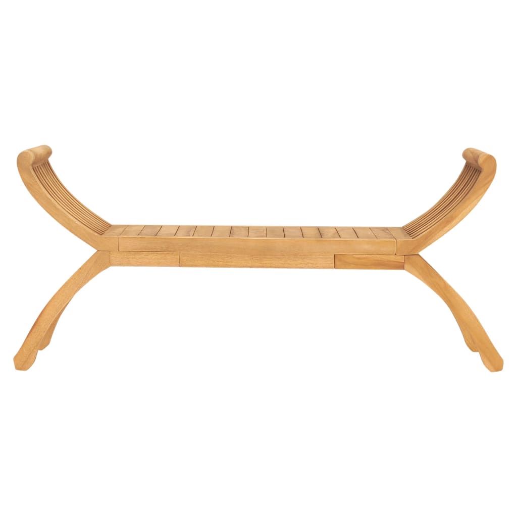 Hagebenk 126 cm heltre teak