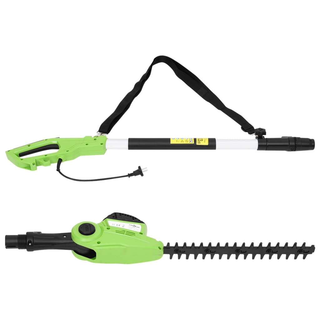 Elektrisk hekksaks med teleskopstang 41 cm 550 W vidaXL