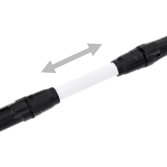 2-i-1 teleskopisk motorsag/hekksaks 25/41 cm 710/550W vidaXL