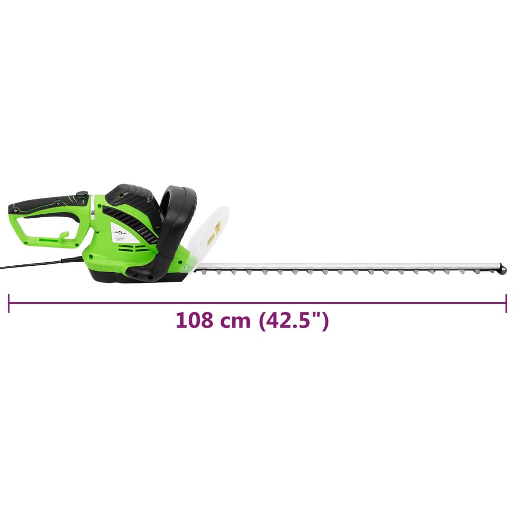 Elektrisk hekksaks 61 cm 750 W vidaXL