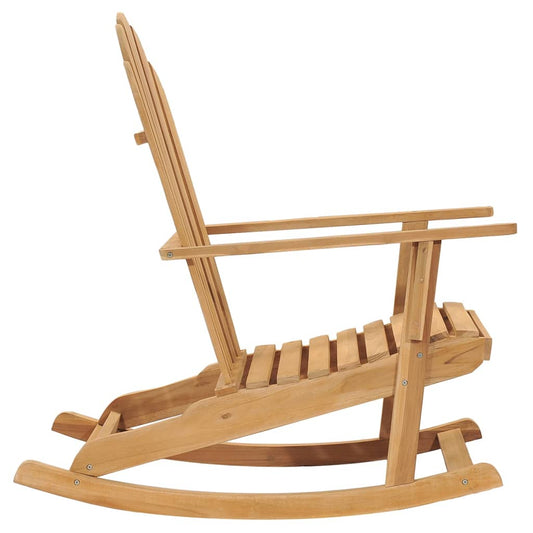 Adirondack gyngestol heltre teak