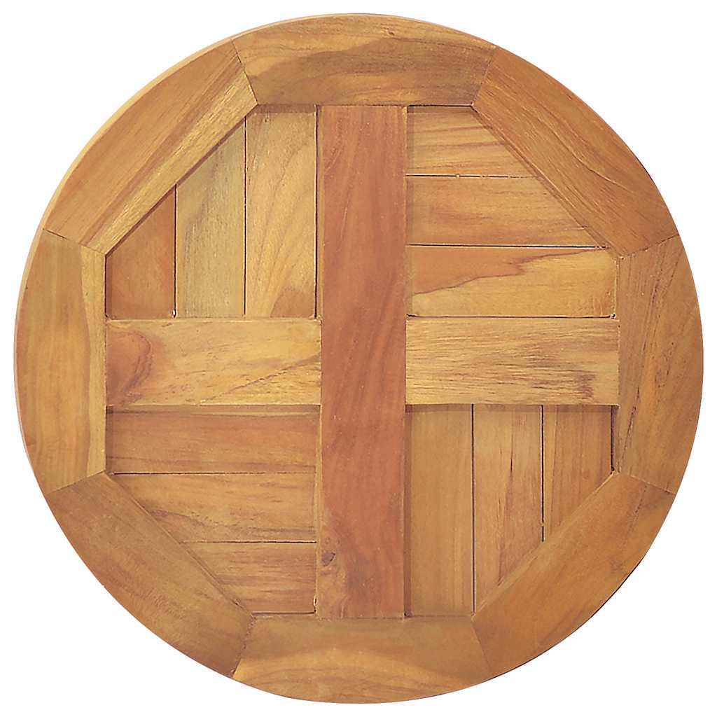 Bordplate heltre teak 2,5 cm 40 cm