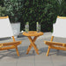 Bordplate heltre teak 2,5 cm 40 cm