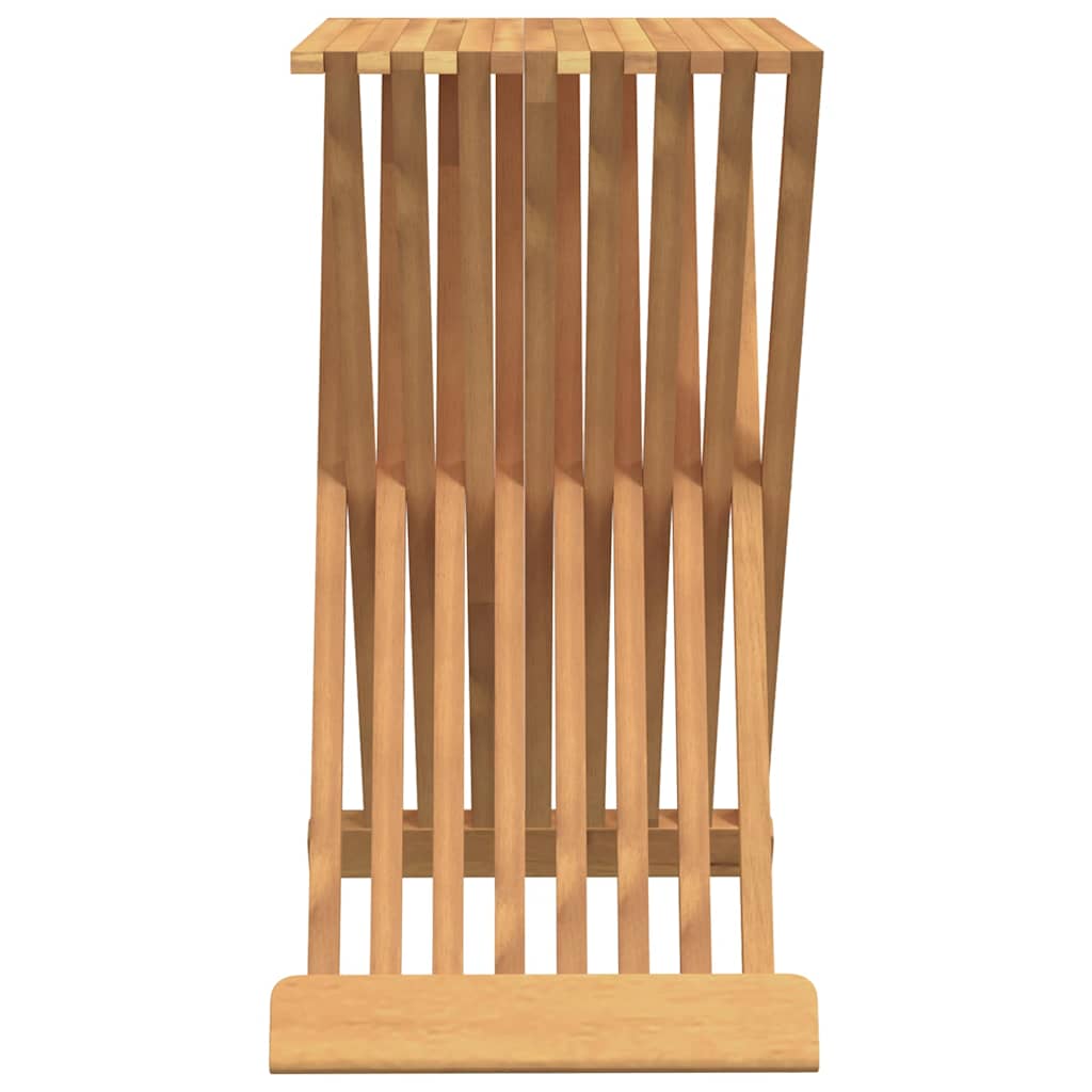 Sammenleggbar krakk 40x32,5x70 cm heltre teak