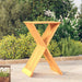 Sammenleggbar krakk 40x32,5x70 cm heltre teak