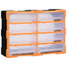 Sortimentskap med 8 store skuffer 52x16x37 cm