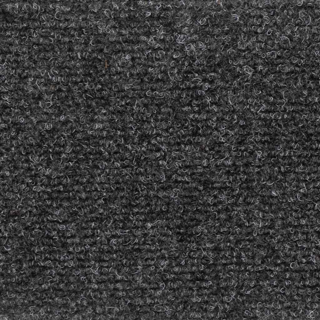 Trappematter selvklebende 5 stk 56x17x3 cm antrasitt halvrund