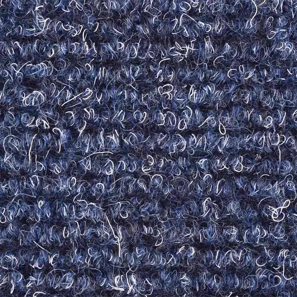 Trappematter selvklebende 10 stk 65x21x4 cm blå halvrund store