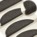 Trappematter selvklebende 5 stk 65x21x4 cm antrasitt halvrund stor