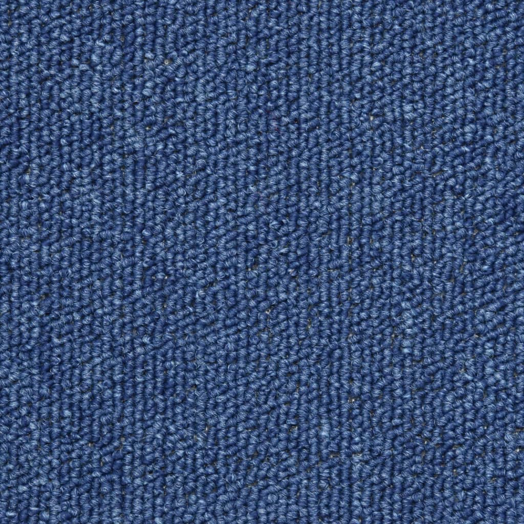 Trappematter 10 stk 56x17x3 cm blå halvrund