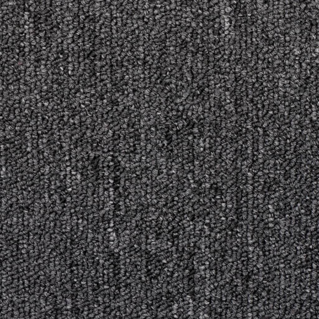 Trappematter 10 stk 65x24x4 cm antrasitt halvrund stor