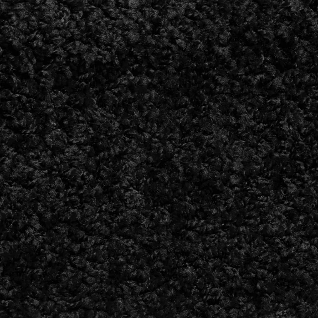Trappematter 10 stk 56x17x3 cm svarte halvrund