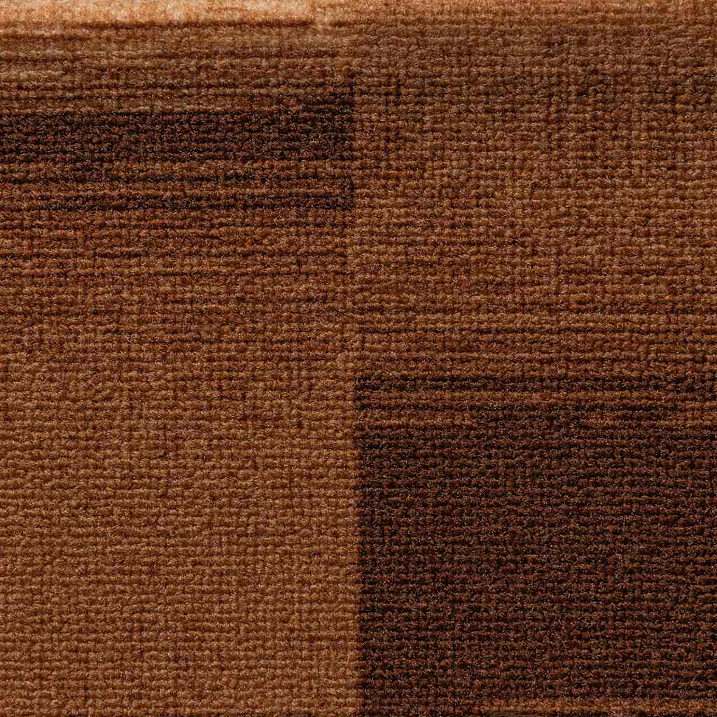 Selvklebende trappematter 5 stk 65x21x4 cm brun