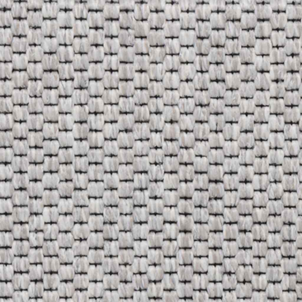 Selvklebende trappematter sisal 15 stk 65x21x4 cm platina