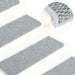 Selvklebende trappematter sisal-utseende 15 stk 65x21x4 cm blå