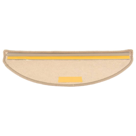 Trappematter 15 stk 65x21x4 cm mørk beige halvrund store