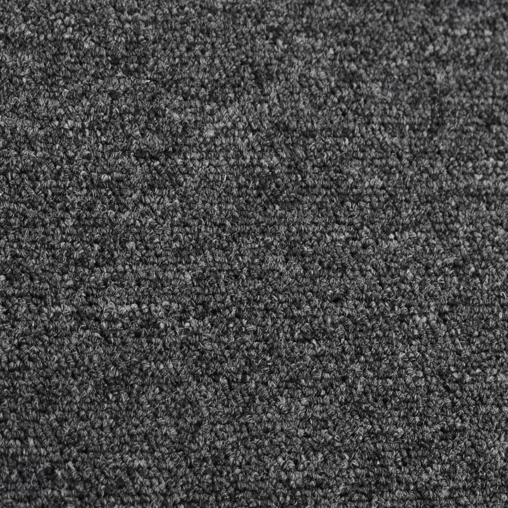 Teppeløper i antrasitt 80x300 cm