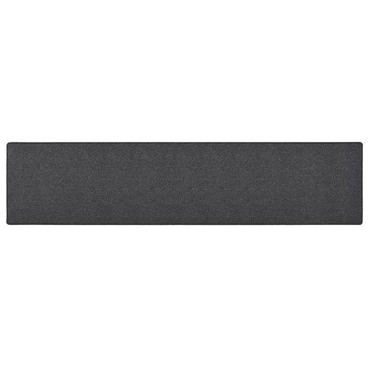 Teppeløper i antrasitt 80x400 cm
