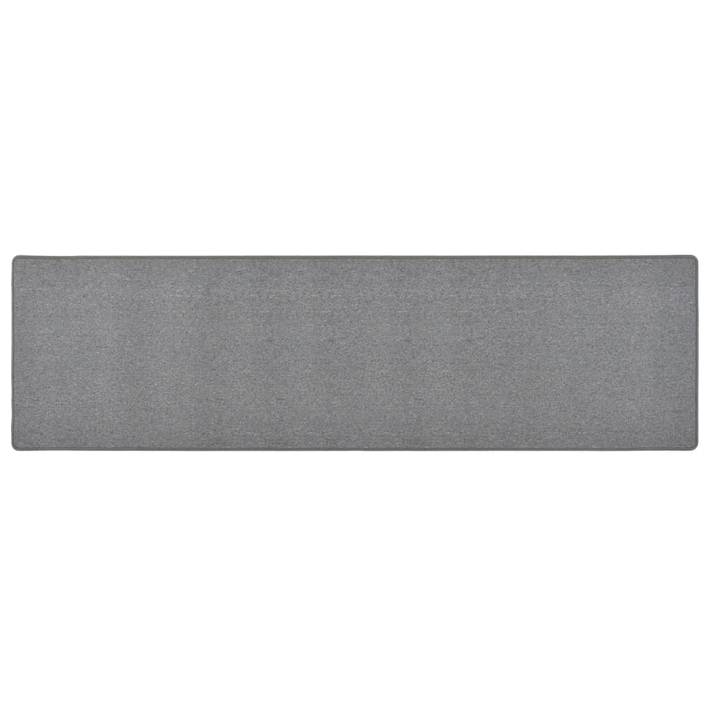 Teppeløper mørkegrå 50x200 cm