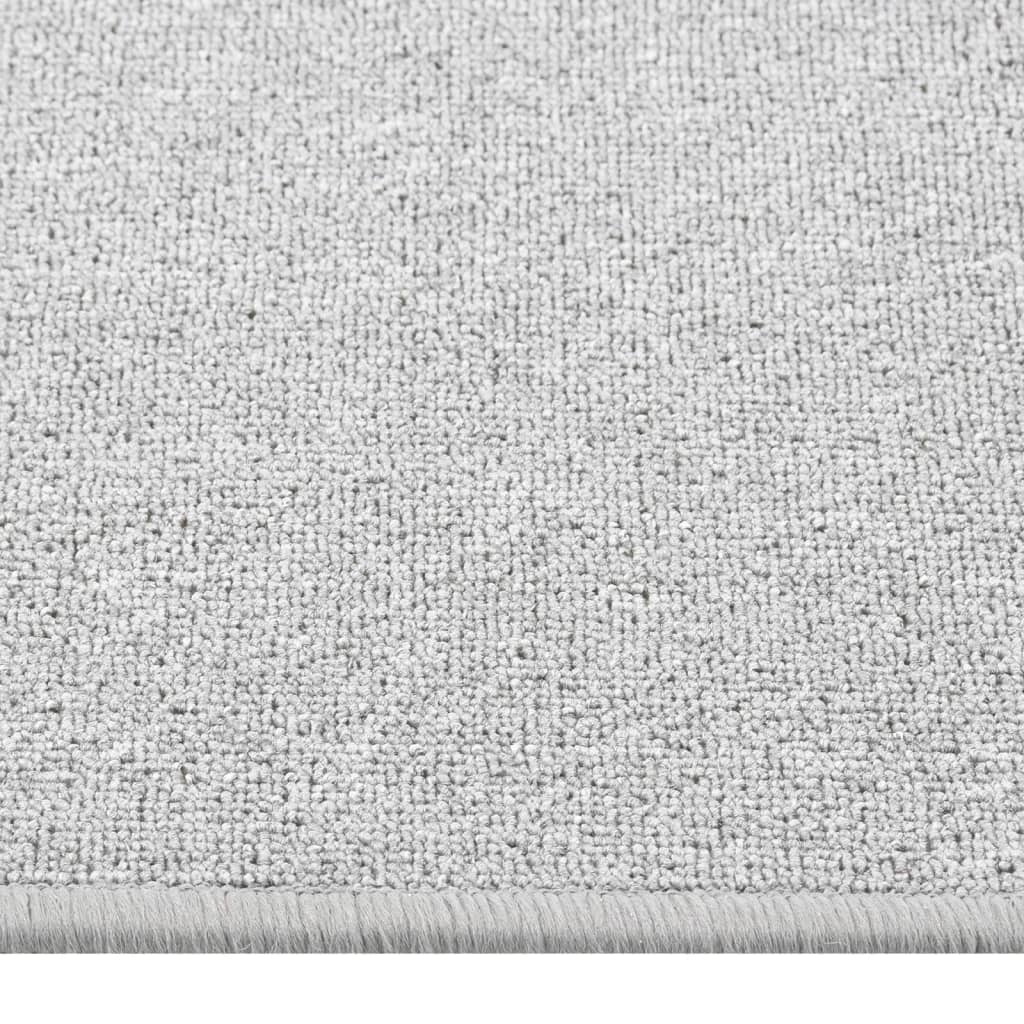 Teppeløper lysegrå 80x300 cm