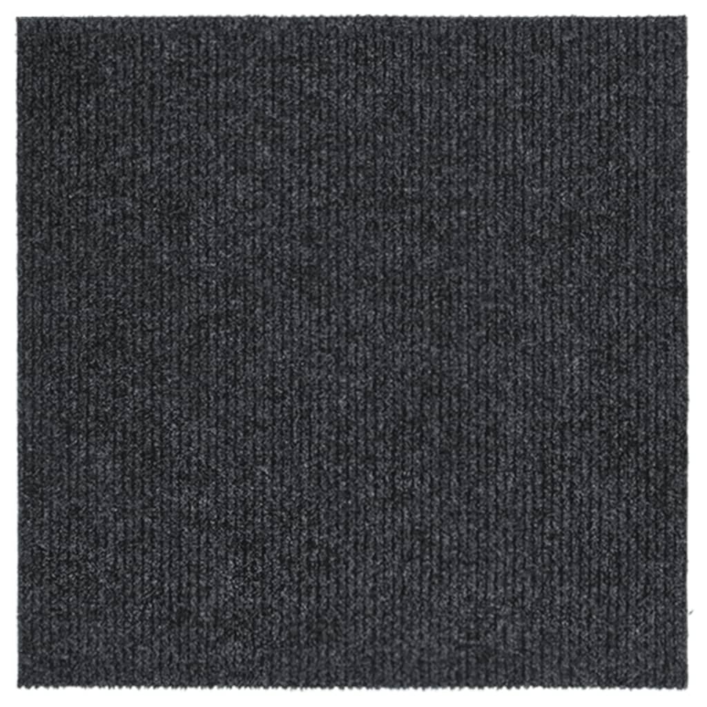 Smussfangende teppeløper 100x100 cm antrasitt