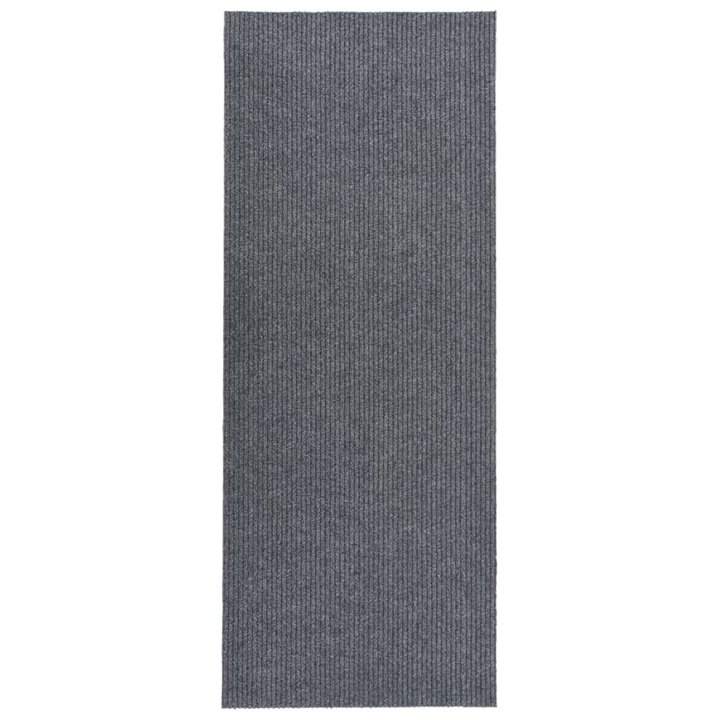 Smussfangende teppeløper grå 100x300 cm