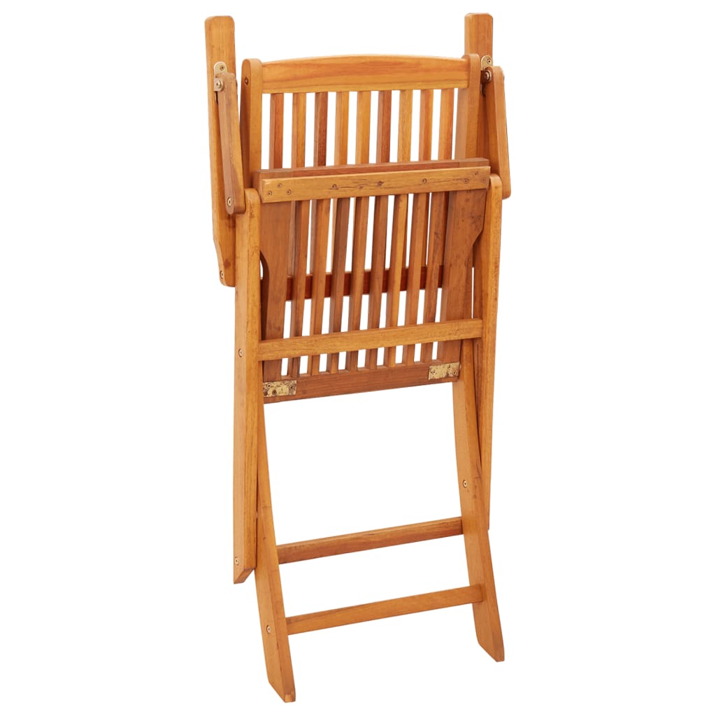 Klappstoler 4 stk heltre eukalyptus