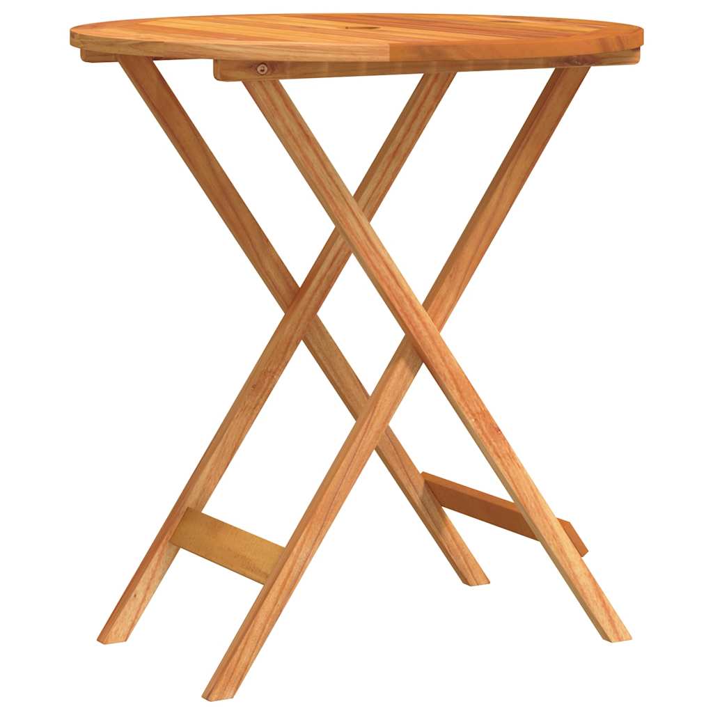 Sammenleggbart hagebord Ø60x75 cm heltre eukalyptus