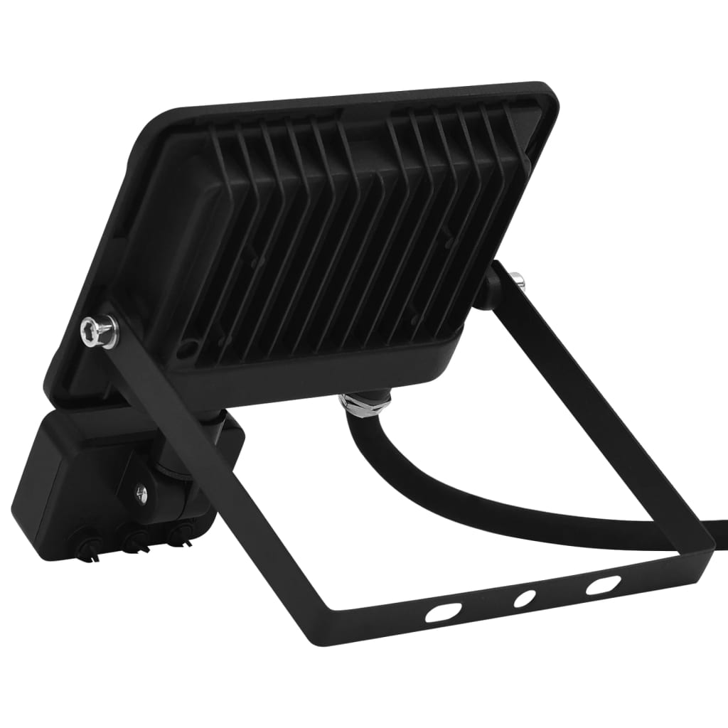 LED-flomlys med sensor 30 W kaldhvit
