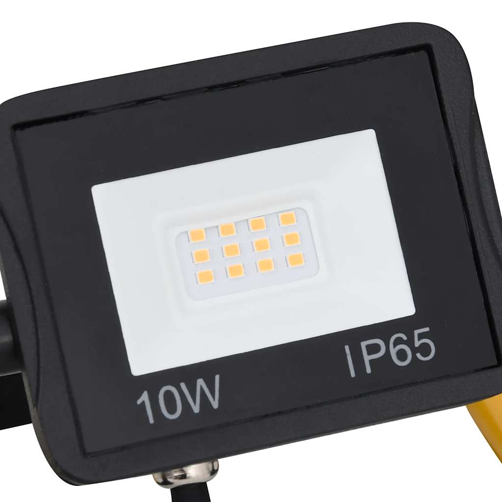LED-flomlys med håndtak 10 W kaldhvit