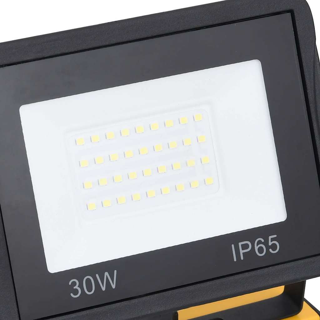 LED-flomlys med håndtak 2x30 W kaldhvit