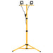 LED-flomlys med stativ 2x10 W varmhvit