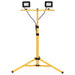 LED-flomlys med stativ 2x20 W kaldhvit