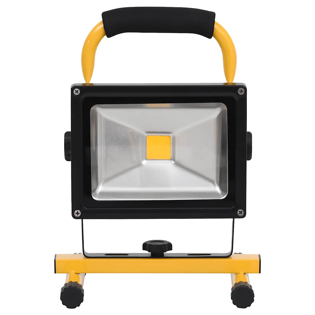 Oppladbart LED-spotlys med håndtak 30 W kaldhvit