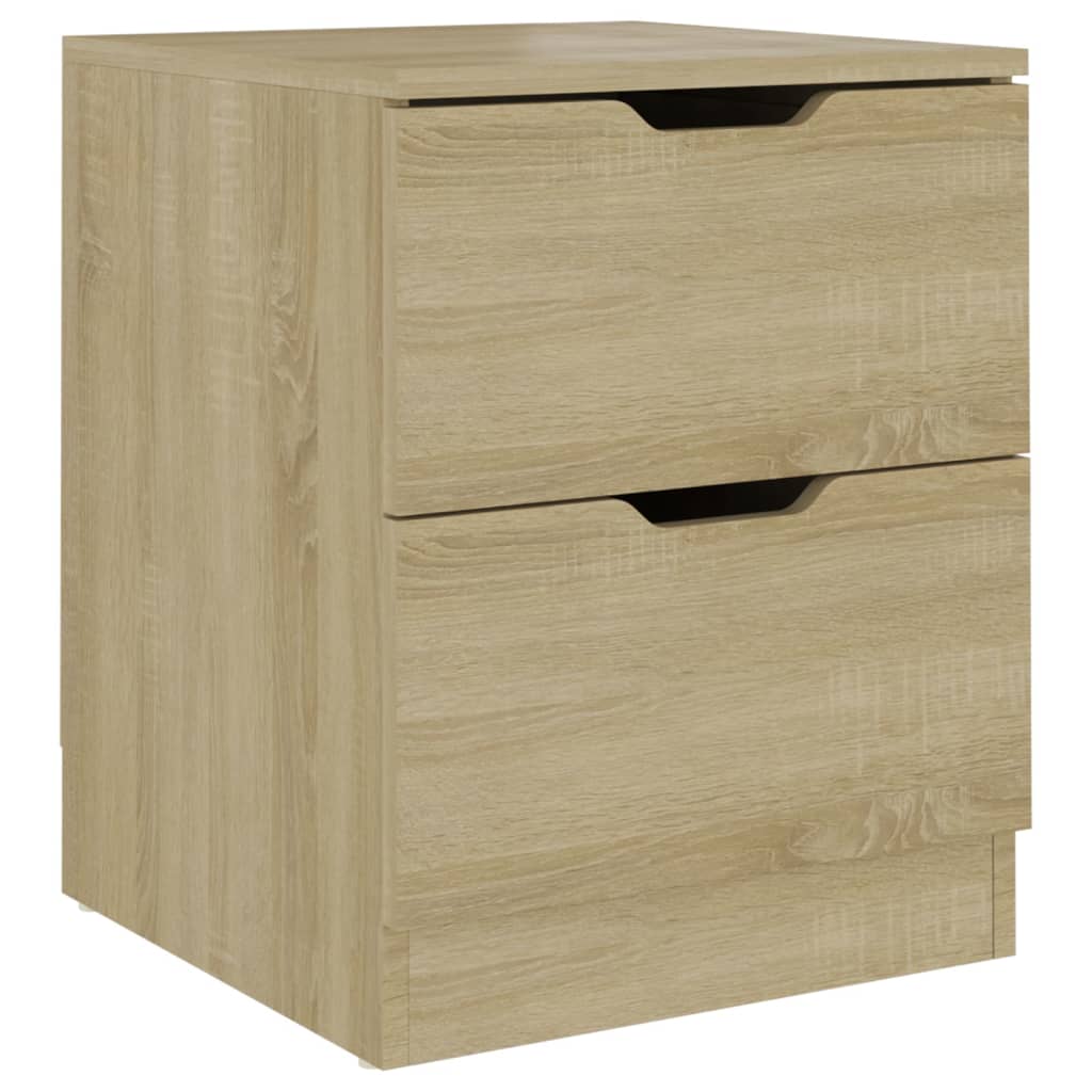 Nattbord sonoma eik 40x40x50 cm konstruert tre