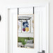 Dørspeil gull 40x80 cm glass og aluminium