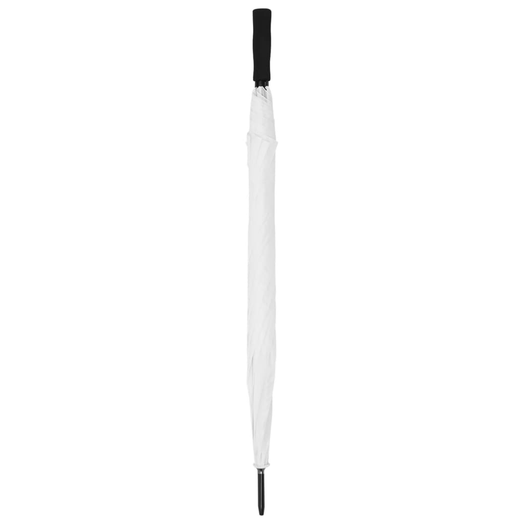 Paraply hvit 130 cm