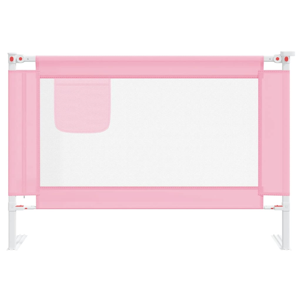 Sengehest småbarn rosa 100x25 cm stoff