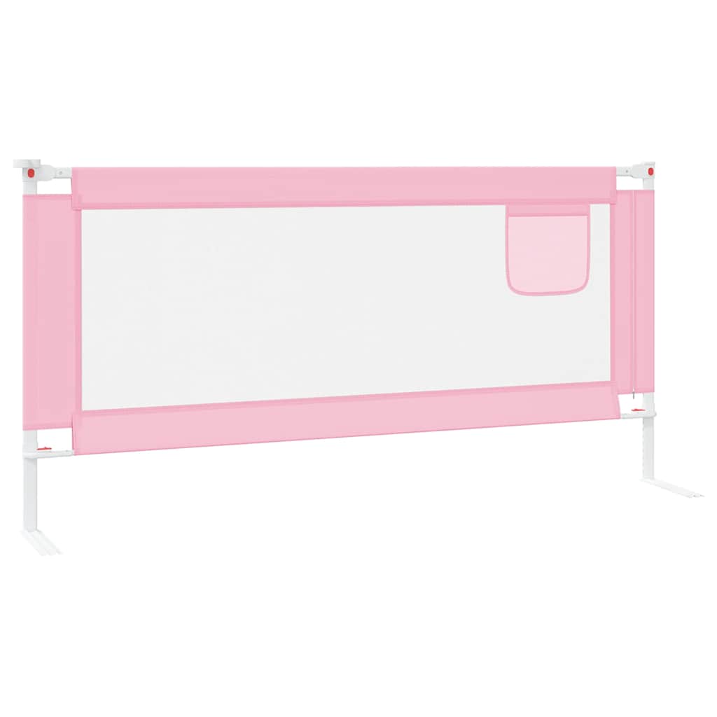 Sengehest småbarn rosa 190x25 cm stoff