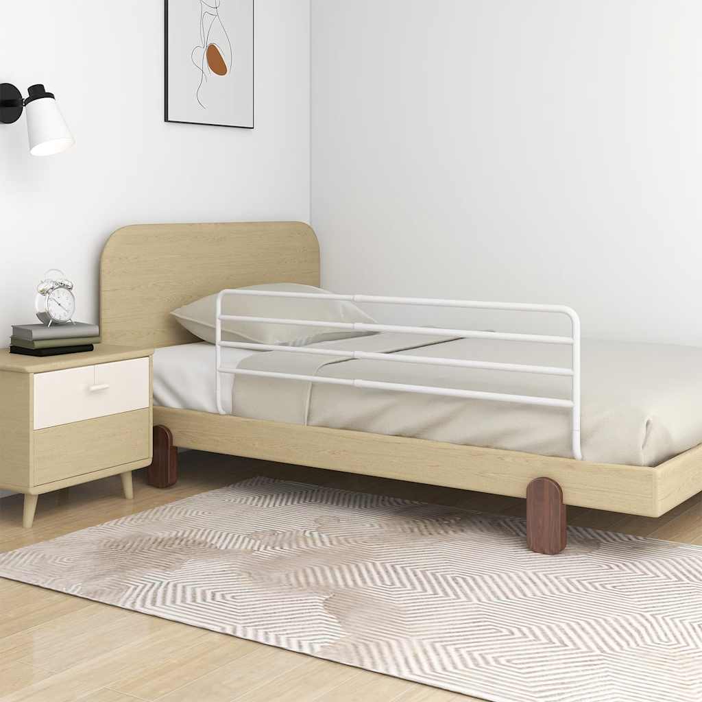 Sengehest småbarn hvit (76-137)x55 cm jern