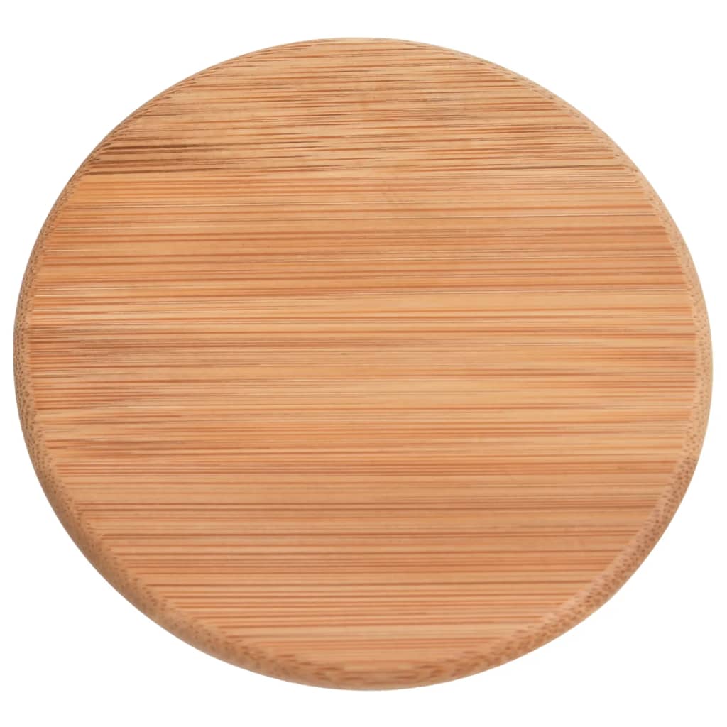 Glasskrukker med bambuslokk 4 stk 800 ml