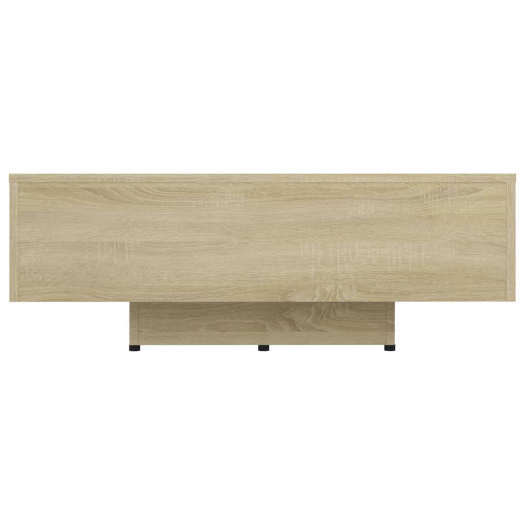 Salongbord sonoma eik 85x55x31 cm konstruert tre