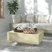Salongbord sonoma eik 85x55x31 cm konstruert tre