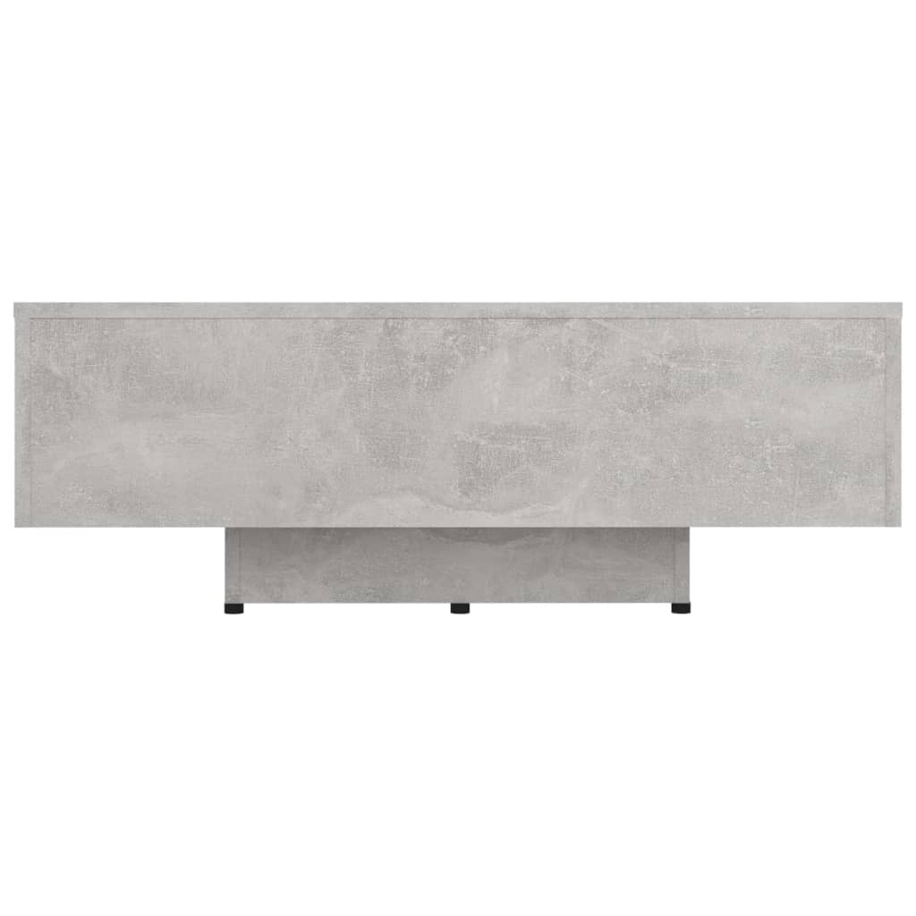 Salongbord betonggrå 85x55x31 cm konstruert tre